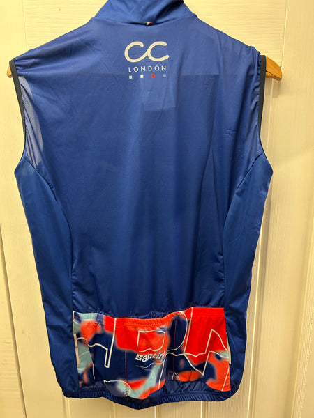 New CCL Wind and Water Repellant Unisex Gilet by Santini