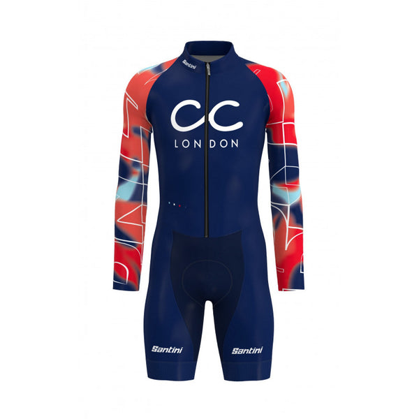 New CCL Unisex Long Sleeve Race Suit by Santini