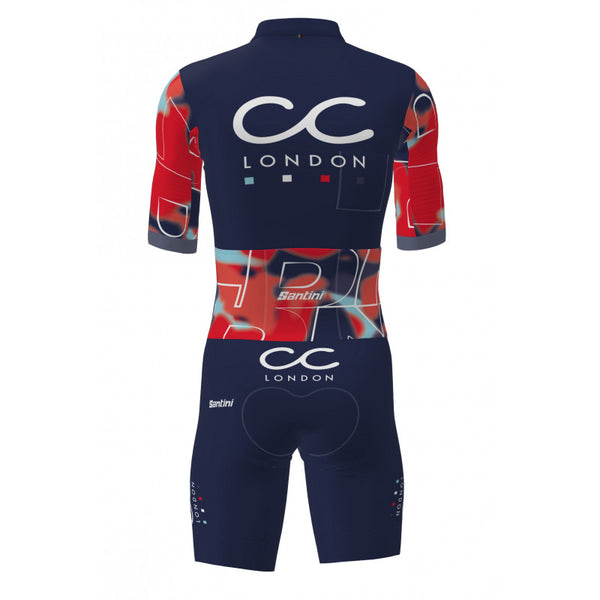 New CCL Unisex Short Sleeve Race Suit by Santini